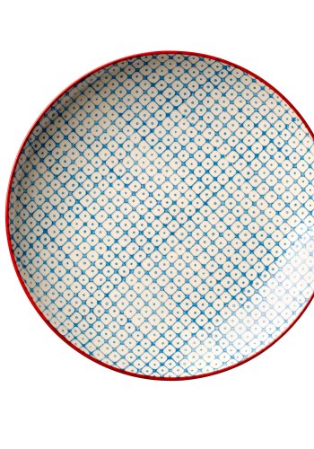 BLOOMINGVILLE Carla Tallerken, Stentj, Assorteret, D: 20cm