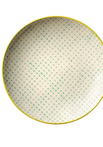 BLOOMINGVILLE Carla Tallerken, Stentj, Assorteret, D: 20cm