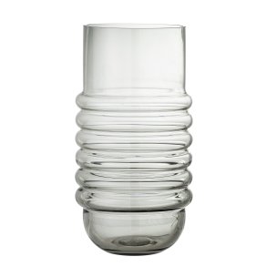 BLOOMINGVILLE Belma Vase, Gr, Glas