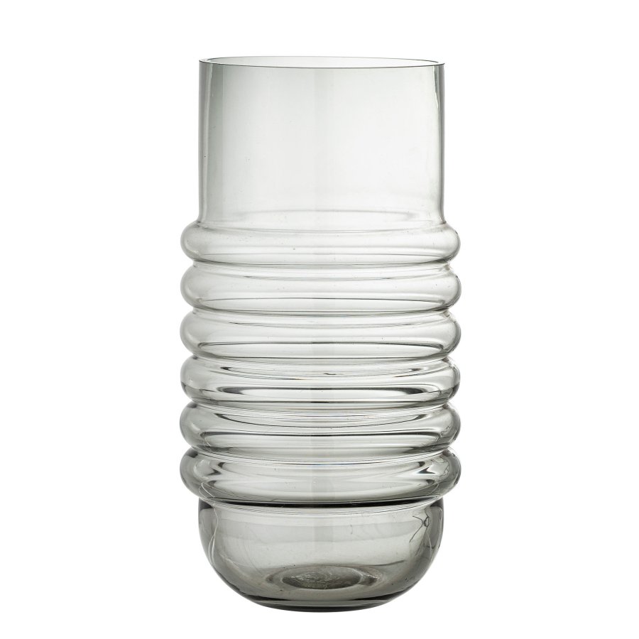 BLOOMINGVILLE Belma Vase, Gr, Glas