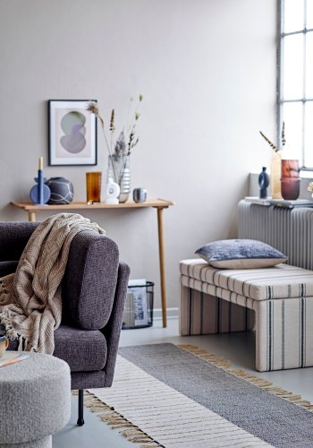 BLOOMINGVILLE Belma Vase, Gr, Glas