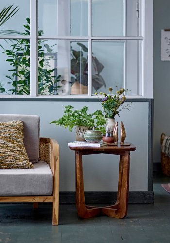 CREATIVE COLLECTION Eloi Urtepotteskjuler, Brun, Stentj