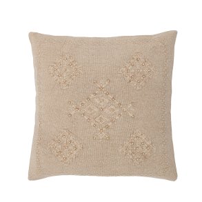 BLOOMINGVILLE Leva Pude, Natur, Bomuld W: 45cm, L: 45cm