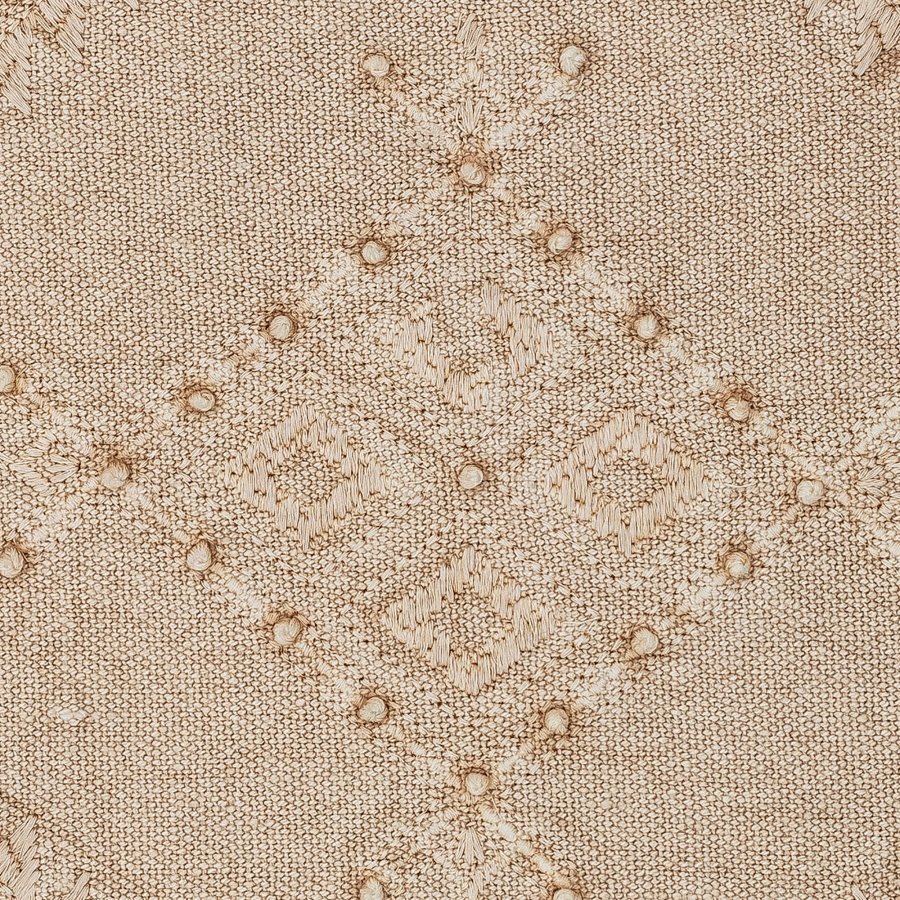 BLOOMINGVILLE Leva Pude, Natur, Bomuld W: 45cm, L: 45cm