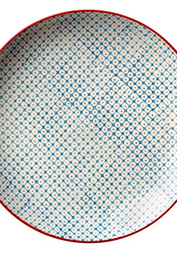 BLOOMINGVILLE Carla Tallerken, Stentj, Assorteret, D: 25cm