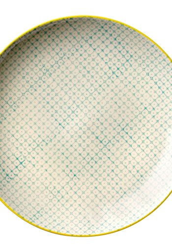 BLOOMINGVILLE Carla Tallerken, Stentj, Assorteret, D: 25cm