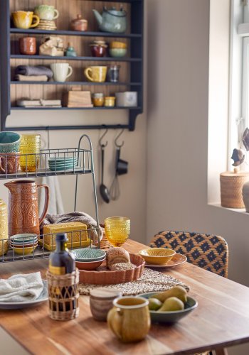 BLOOMINGVILLE Jala Kurv, Natur, Rattan, st af 2