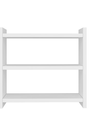 NORDVÄRK Cosmic kkkenhylde, m. 3 hylder - hvid melamin