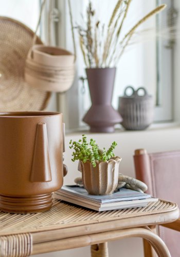 BLOOMINGVILLE Guxim Urtepotteskjuler, Brun, Stentj