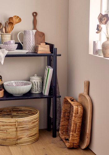 BLOOMINGVILLE Bea Krukke m/Lg, Natur, Stentj