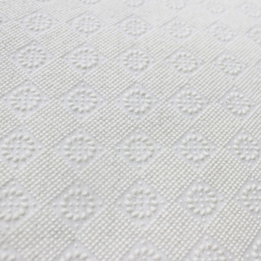 TEPPI EEXFAB445 gulvtppe, m. mnster, rektangulr - multifarvet polyester (180x280)