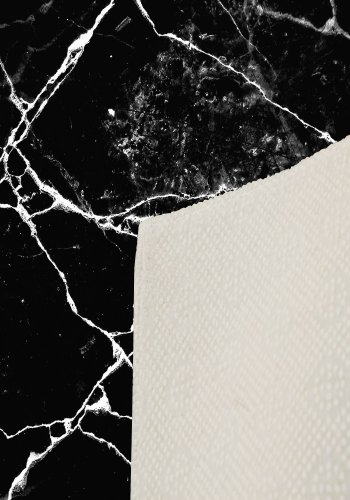 TEPPI EEXFAB818 Hall gulvtppe, m. mnster, rektangulr - multifarvet polyester (80x150)