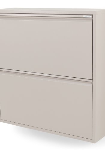 SPINDER DESIGN Billy 2 skoskab, m. 2 lger - silky taupe stl