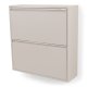 SPINDER DESIGN Billy 2 skoskab, m. 2 lger - silky taupe stl