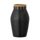 BLOOMINGVILLE Dixon Deko Vase, Sort, Terrakotta