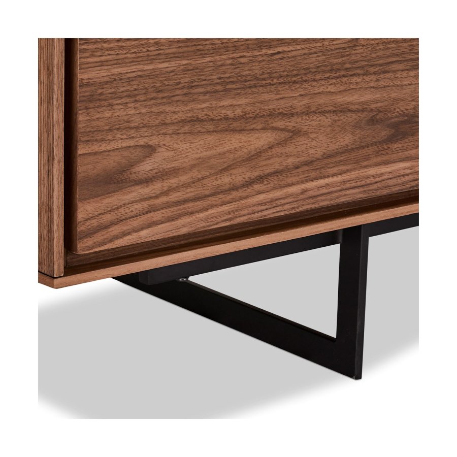 Tokyo Small sknk, m. 3 lger og 3 skuffer - brun valnd (155x45)