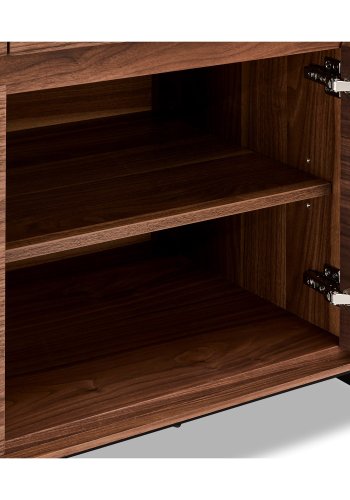 Tokyo Small sknk, m. 3 lger og 3 skuffer - brun valnd (155x45)