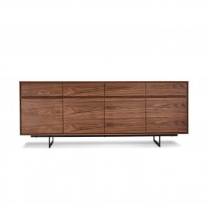 Tokyo Large sknk, m 4 lger og 4 skuffer - brun valnd (205x45)