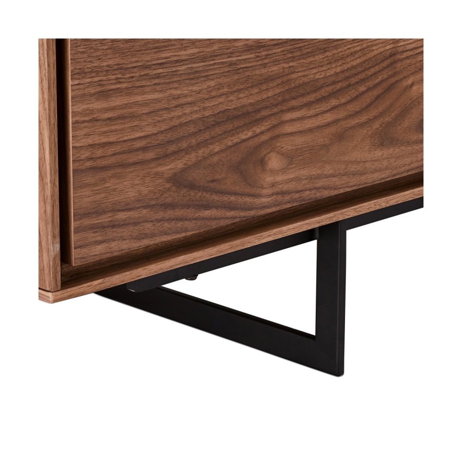 Tokyo Large sknk, m 4 lger og 4 skuffer - brun valnd (205x45)