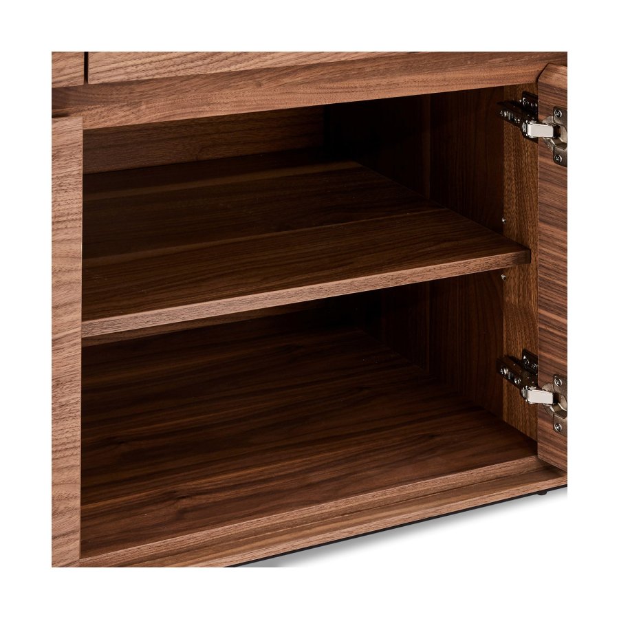 Tokyo Large sknk, m 4 lger og 4 skuffer - brun valnd (205x45)