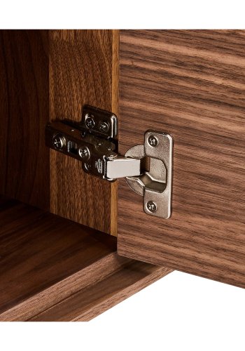 Tokyo Large sknk, m 4 lger og 4 skuffer - brun valnd (205x45)