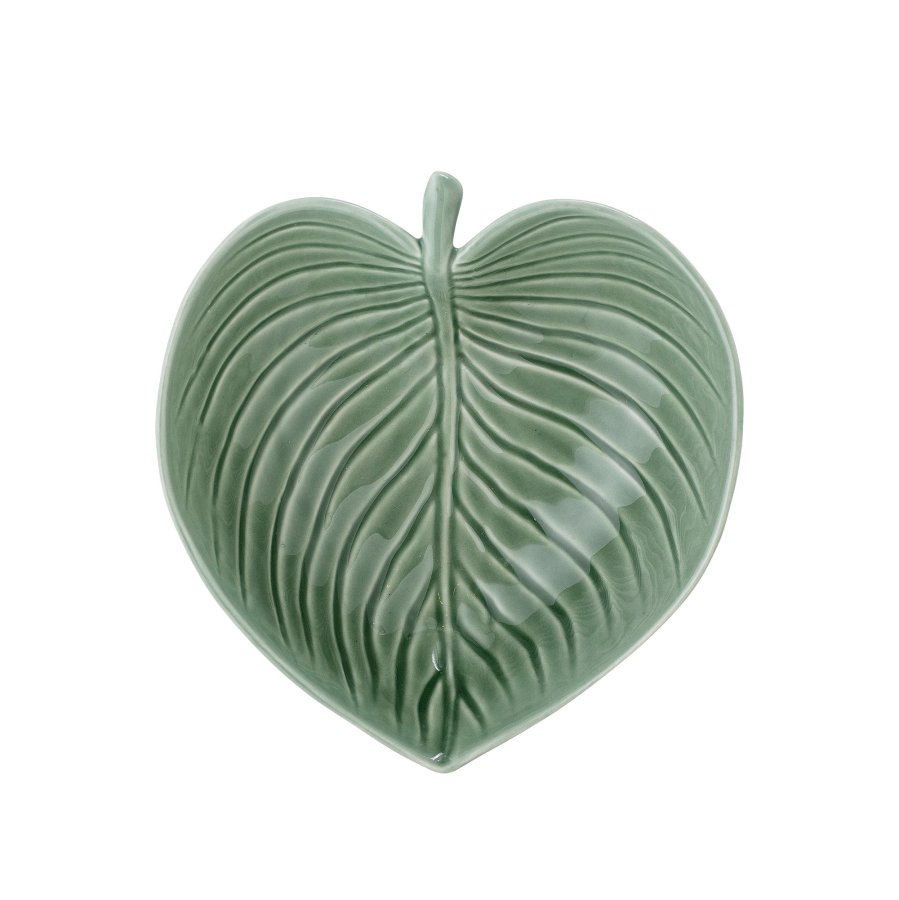 BLOOMINGVILLE Savanna Tallerken, Grn, Stentj W: 15cm, H: 5cm, L: 15cm