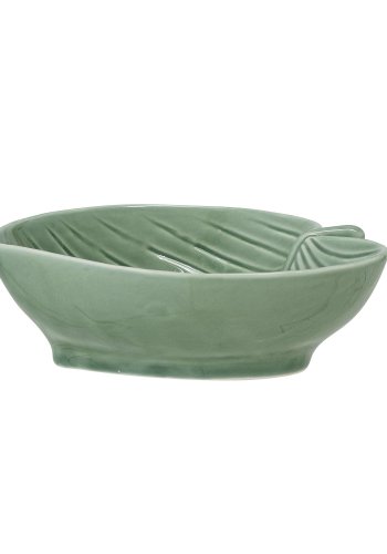 BLOOMINGVILLE Savanna Tallerken, Grn, Stentj W: 15cm, H: 5cm, L: 15cm