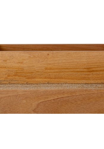 CREATIVE COLLECTION Solin Opbevaringskasse, Natur, Mahogni