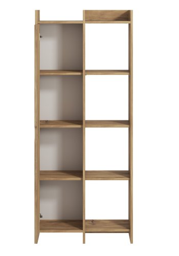 FUNZI LIVING Offer bogreol, m. 1 lge - eg melamin