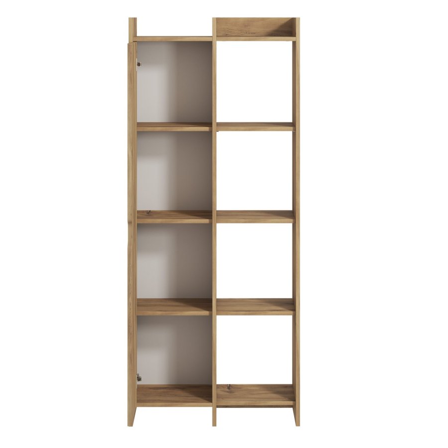 FUNZI LIVING Offer bogreol, m. 1 lge - eg melamin