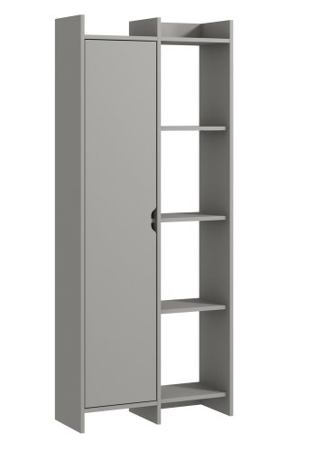 FUNZI LIVING Offer bogreol, m. 1 lge - gr melamin