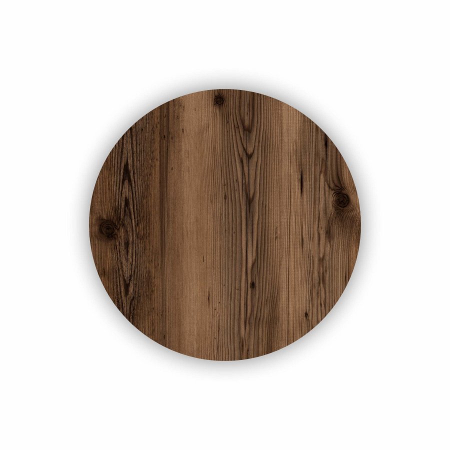 NORDVÄRK Elite konsolbord, m. 4 lger, 2 hylder - valnd melamin og plast (180x45)