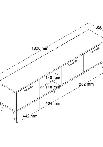NORDVÄRK Exxen TV stativ, Eg