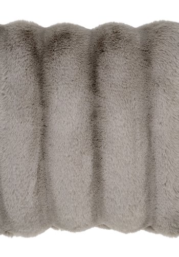 HOUSE NORDIC Pude, imiteret pels, beige, 45x45 cm