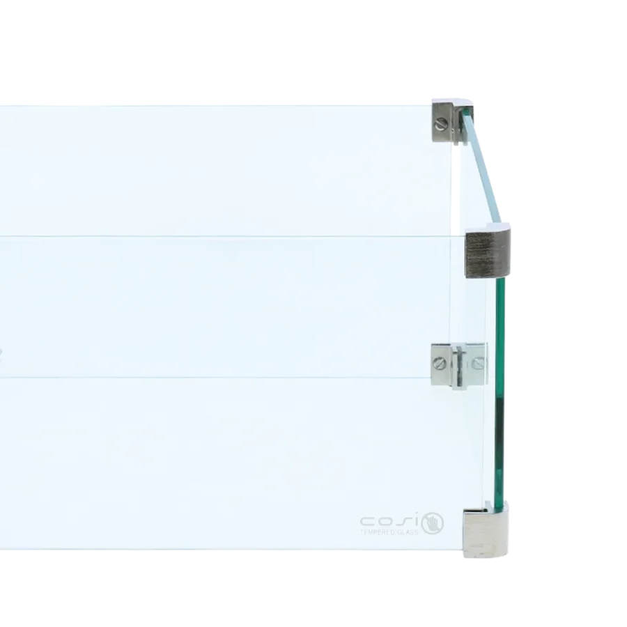 COSI FIRES Cosi kvadratisk glaskant L, beskyttelsesglas (50x50)