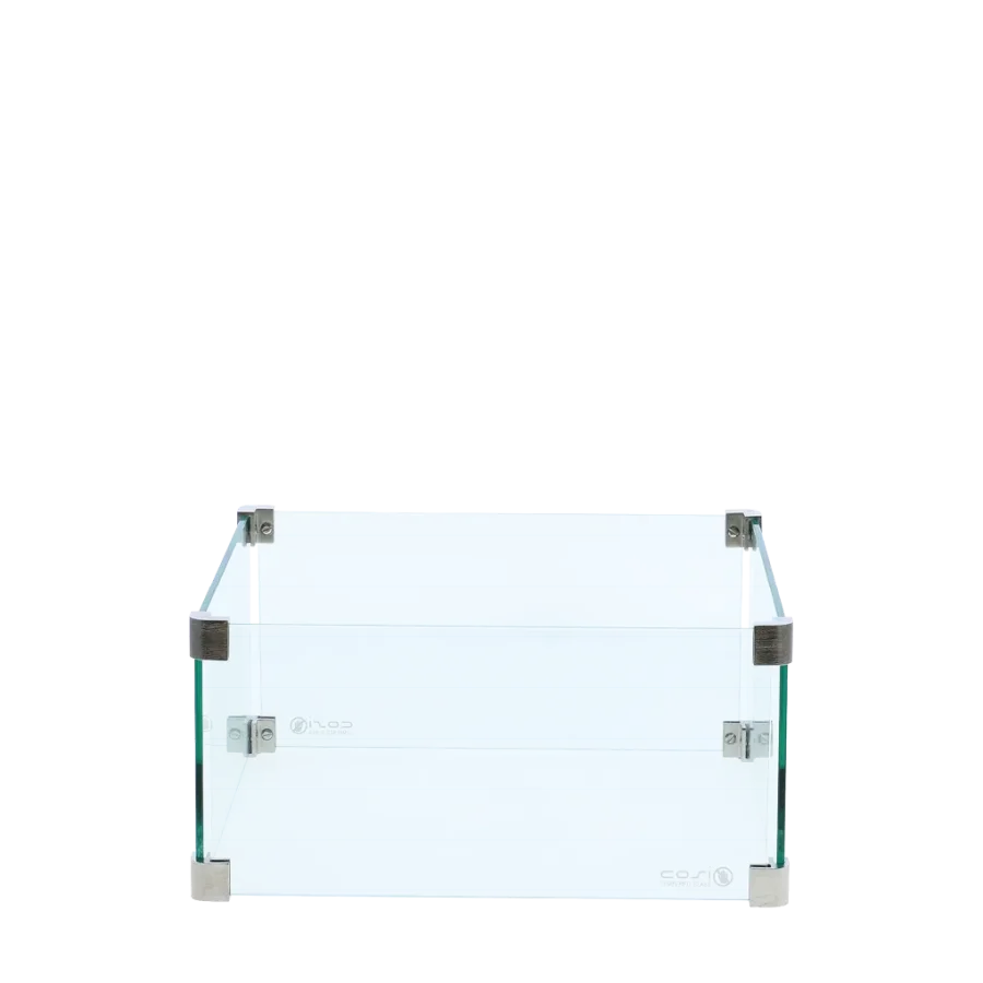 COSI FIRES Cosi kvadratisk glaskant M, beskyttelsesglas (43x43)