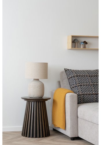 HOUSE NORDIC Santos plaid, rektangulr - okker genanvendt bomuld (130x170)