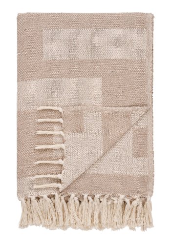 HOUSE NORDIC  Adana Plaid - Plaid, taupe 130x180 cm