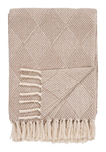 HOUSE NORDIC  Bursa Plaid - Plaid, taupe 130x180 cm