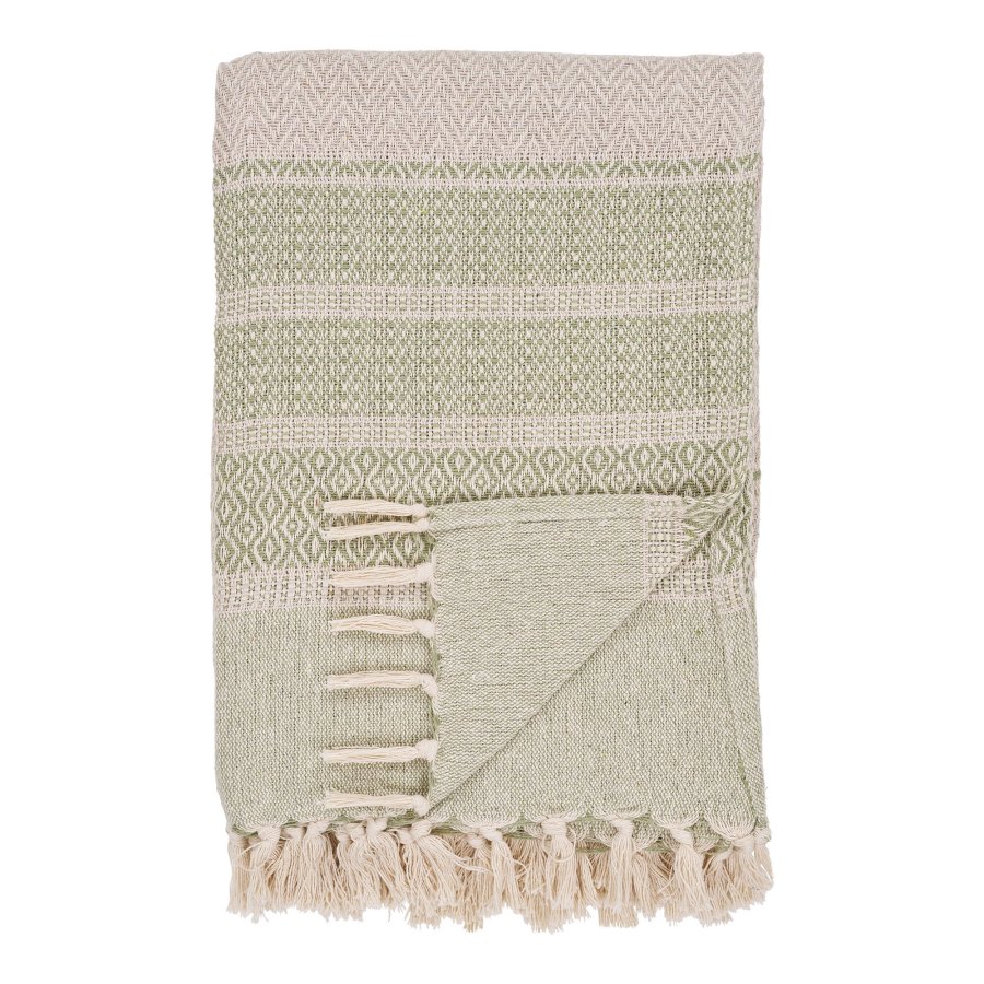 HOUSE NORDIC  Manisa Plaid - Plaid, grn 130x180 cm