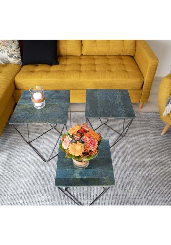 HOUSE NORDIC rektangulr Cort plaid - gr bomuld (160x130)