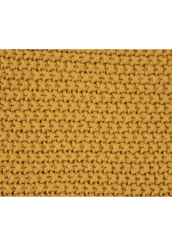 HOUSE NORDIC Santos pyntepude, kvadratisk - okker genanvendt bomuld (45x45)