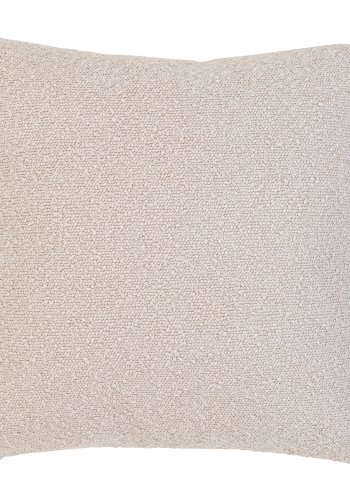 HOUSE NORDIC Savannah pude, kvadratisk - beige bouclé polyester stof (45x45)