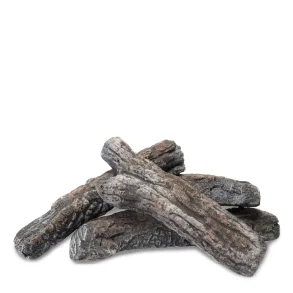 COSI FIRES Cosiburner brndestykker - gr keramik (st med 4)