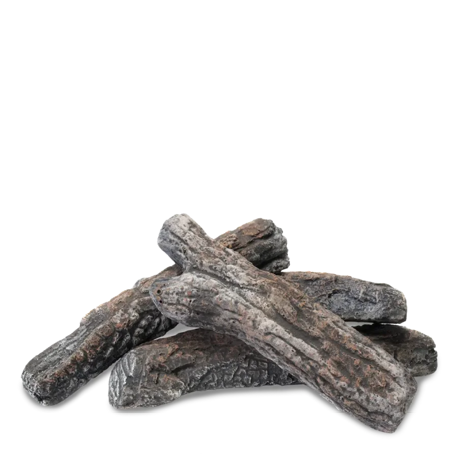 COSI FIRES Cosiburner brndestykker - gr keramik (st med 4)