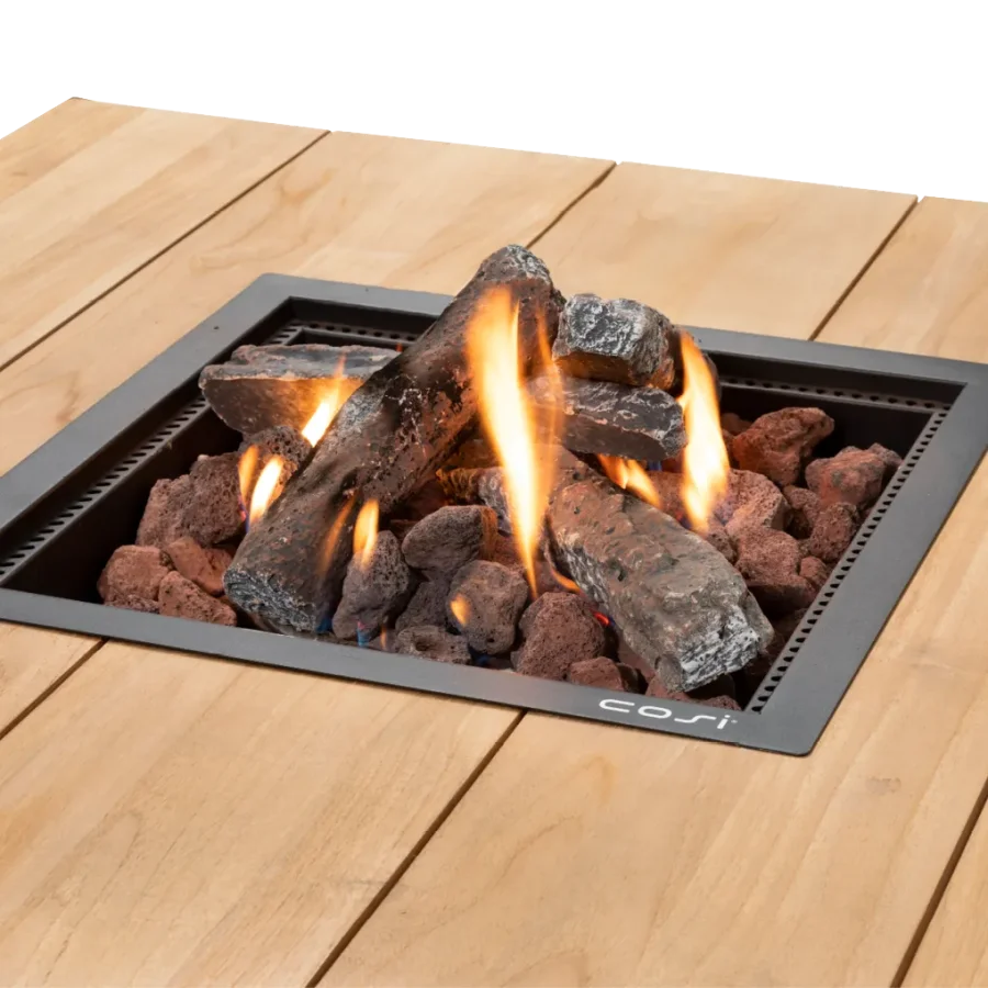 COSI FIRES Cosiburner brndestykker - gr keramik (st med 4)