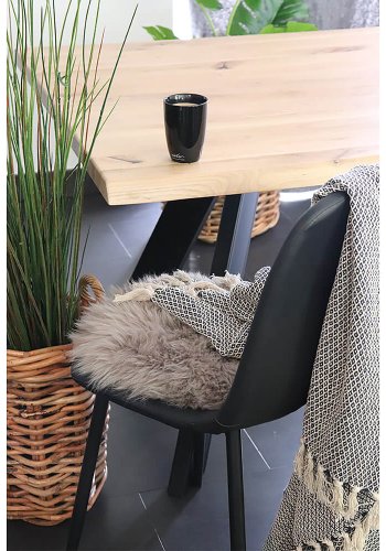 HOUSE NORDIC lammeskindshynde - mushroom, gte NeUge  Zealandsk skind ( 35)