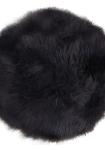 HOUSE NORDIC lammeskindshynde - sort, gte NeUge  Zealandsk skind ( 35)