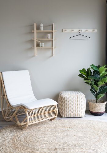 HOUSE NORDIC  Bombay Tppe - Tppe, flettet jute, natur 140x200 cm