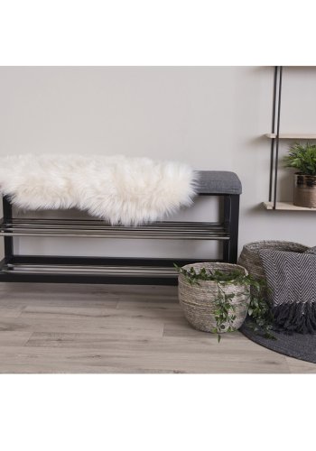 HOUSE NORDIC imiteret Lammeskind - natur polyester